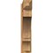 Ekena Millwork Balboa Rough Sawn Craftsman Outlooker, Western Red Cedar, 8"W x 38"D x 38"H OUT08X38X38BOA04RWR - alternate 3